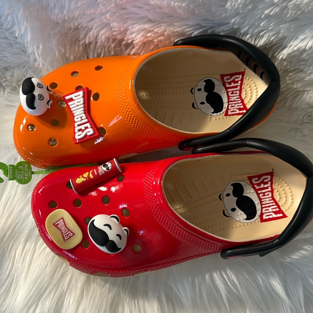 Brandnew Crocs Pringles